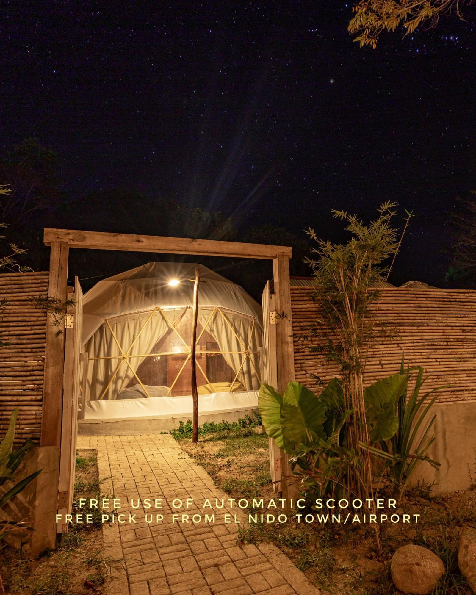 Domes And Dreams Lio Glamping Hotel El Nido Exterior foto